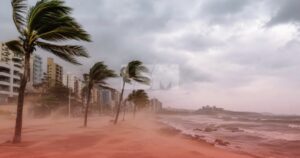 Ciclone extratropical coloca Rio de Janeiro em alerta para ventos de até 60 km/h